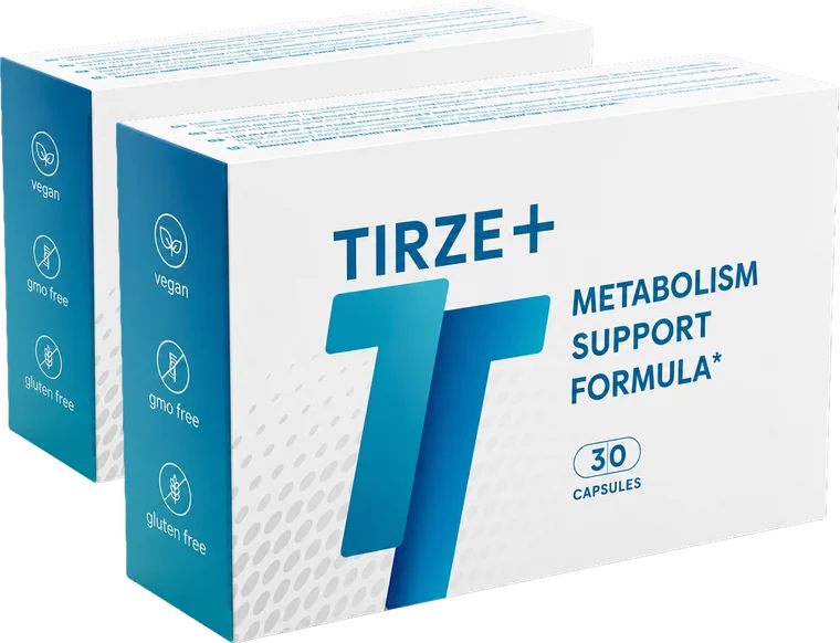Two packs of Tirze+ Diet Capsules